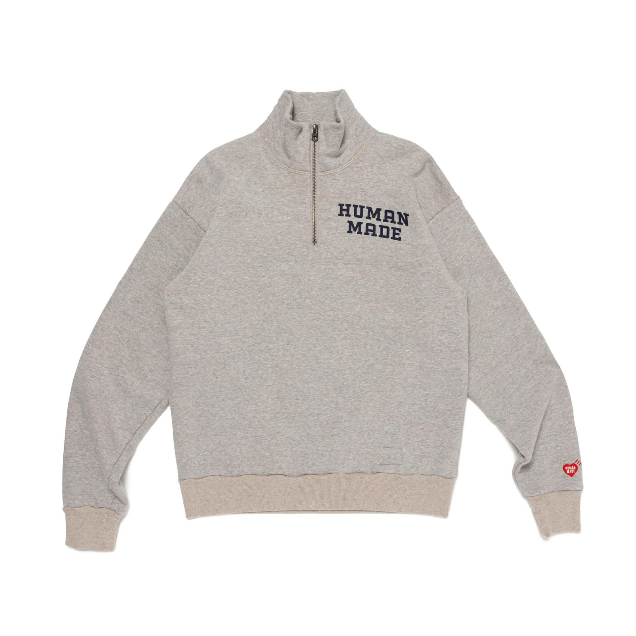 Human Made Half-Zip SweatShirt (2Colors)