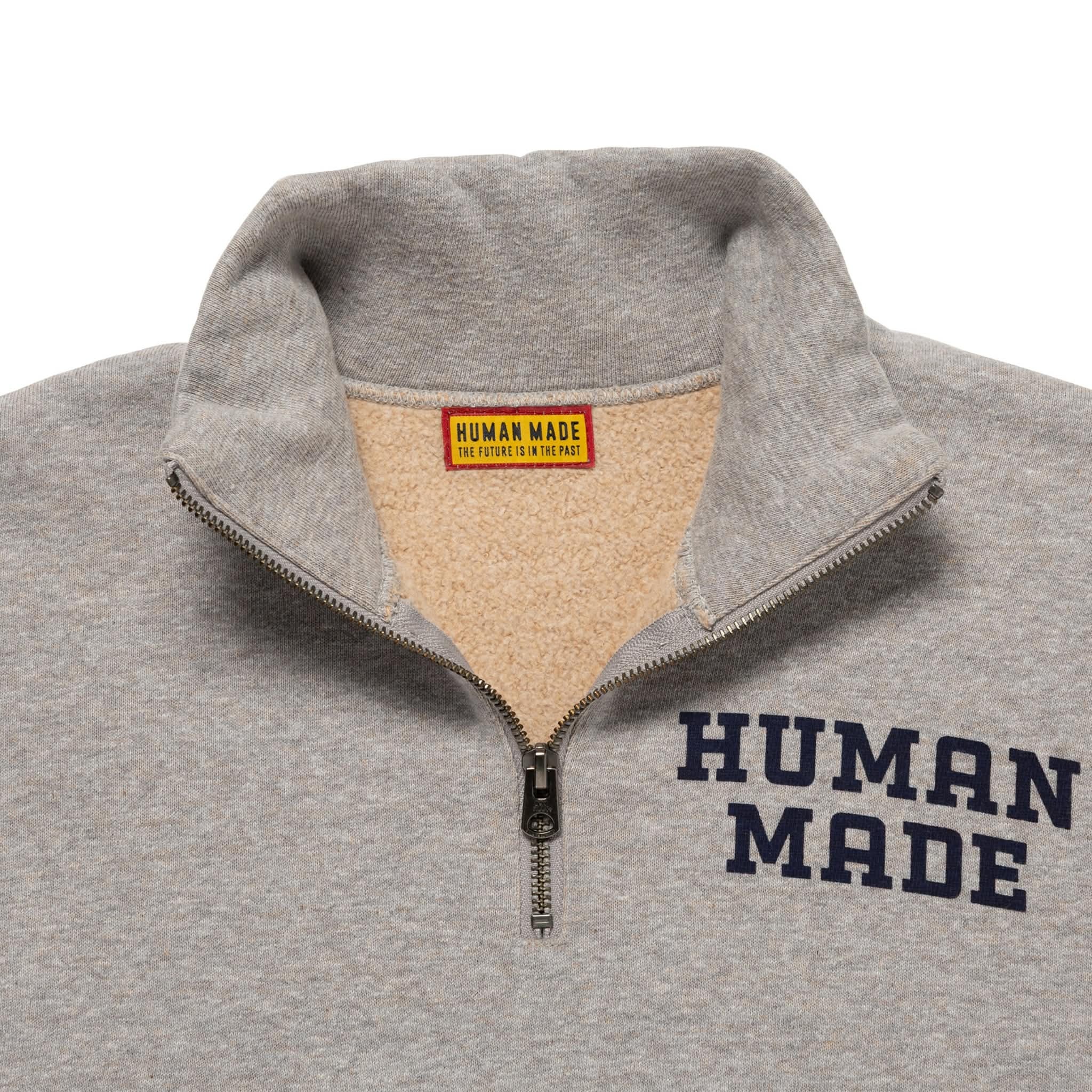 Human Made Half-Zip SweatShirt (2Colors)