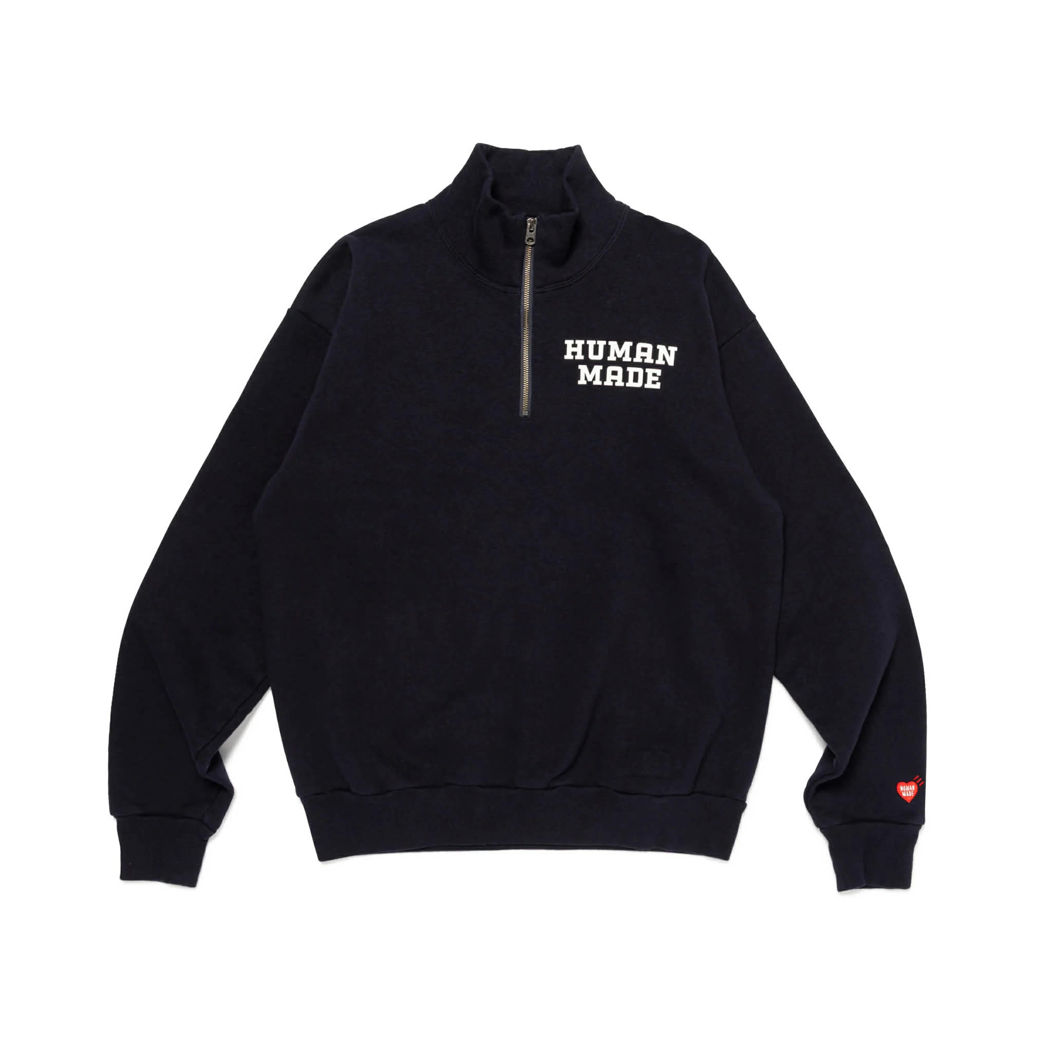 Human Made Half-Zip SweatShirt (2Colors)