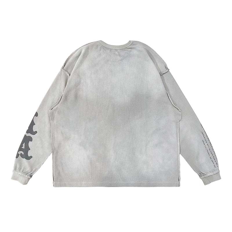 MTA Gray99 Waffle L/S Tee 華夫格 長袖 灰色 M25AWLS01-GY [台灣現貨]