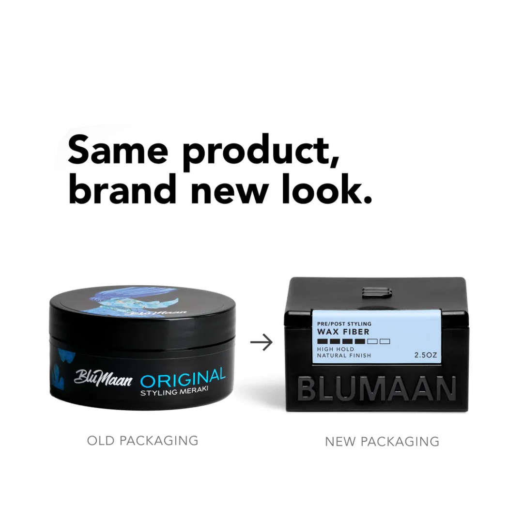 BluMaan Wax Fiber (Meraki) 防熱打底造型兩用髮蠟 71g