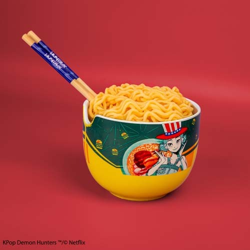 KPop 獵魔女團 -拉麵碗連筷子 - 佐依 Hamburger