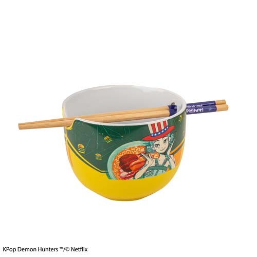 KPop 獵魔女團 -拉麵碗連筷子 - 佐依 Hamburger
