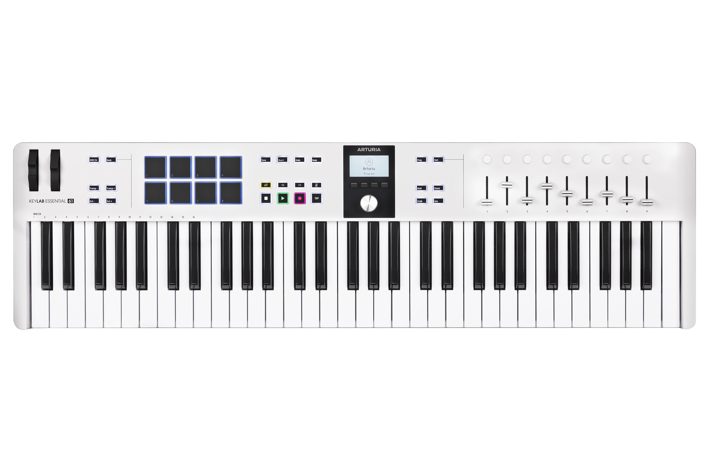 Arturia KeyLab Essential 3 61 White｜MIDI主控鍵盤