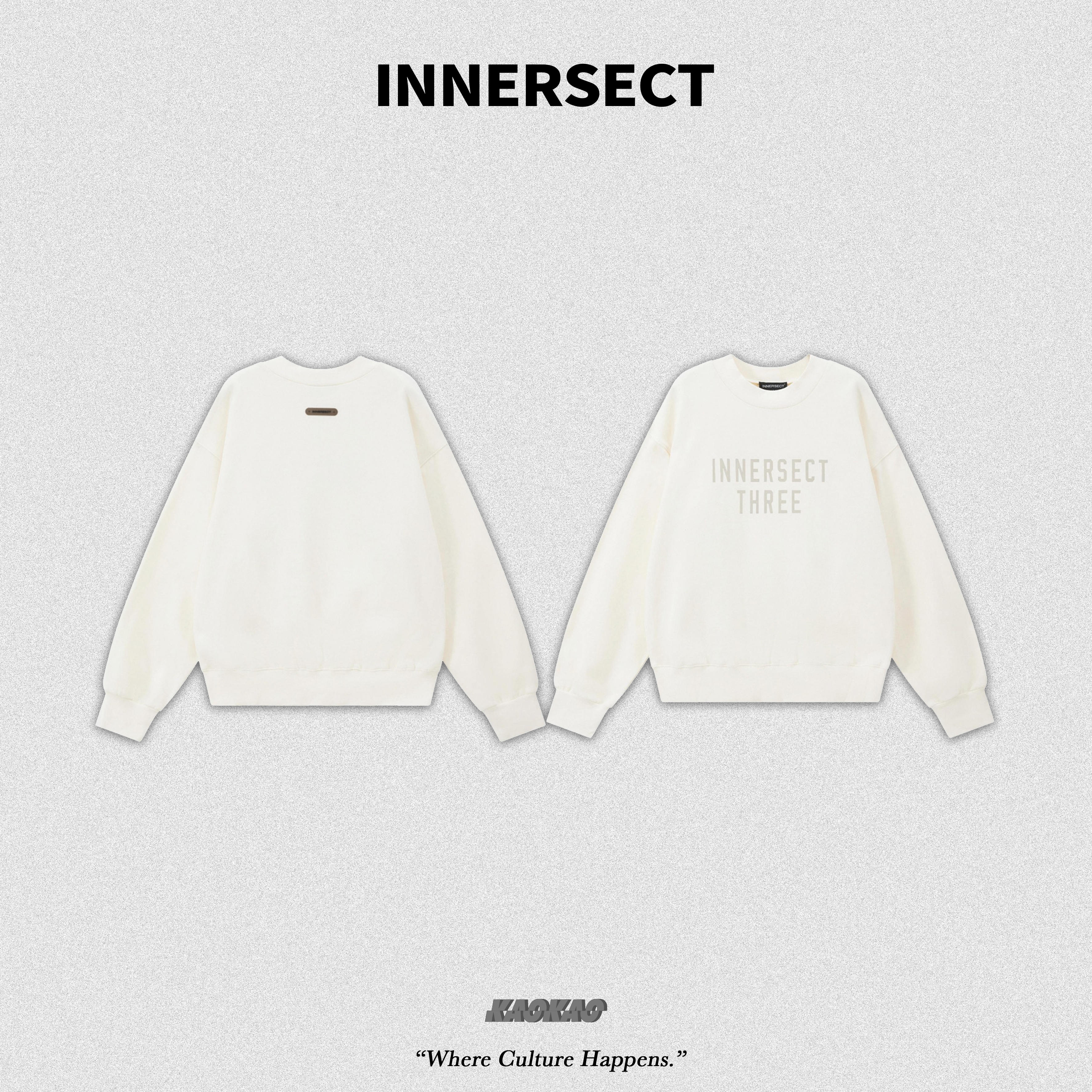 預購1/30前抵台 INNERSECT 三生萬物 大學踢 美式休閒 百搭 男女同款【INN24FWTHD121】