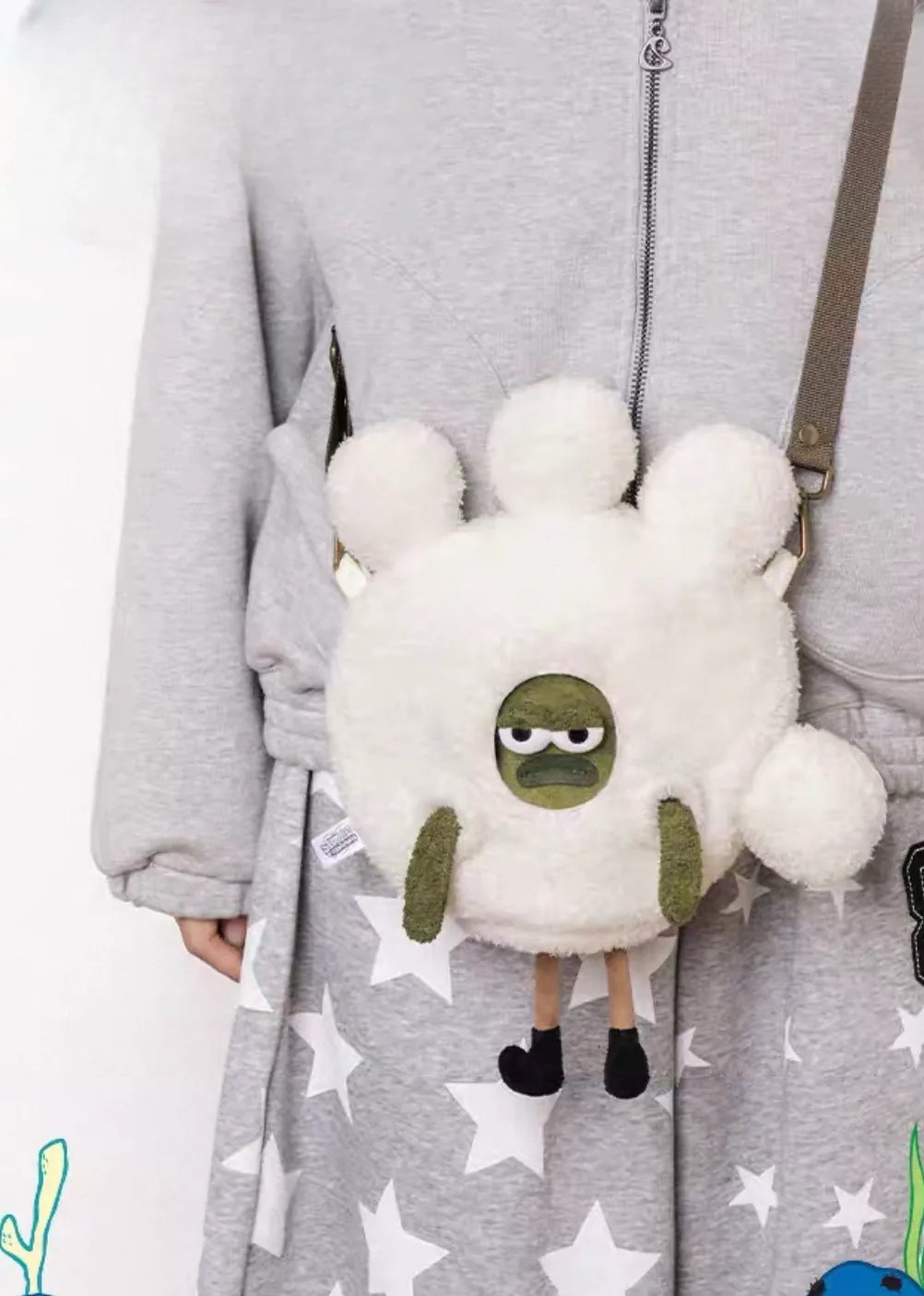 <預購>比奇堡系列手套魚絨毛包