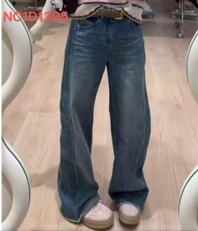 0109An24-春節靚衫-長牛仔褲 (深藍色)（A24）