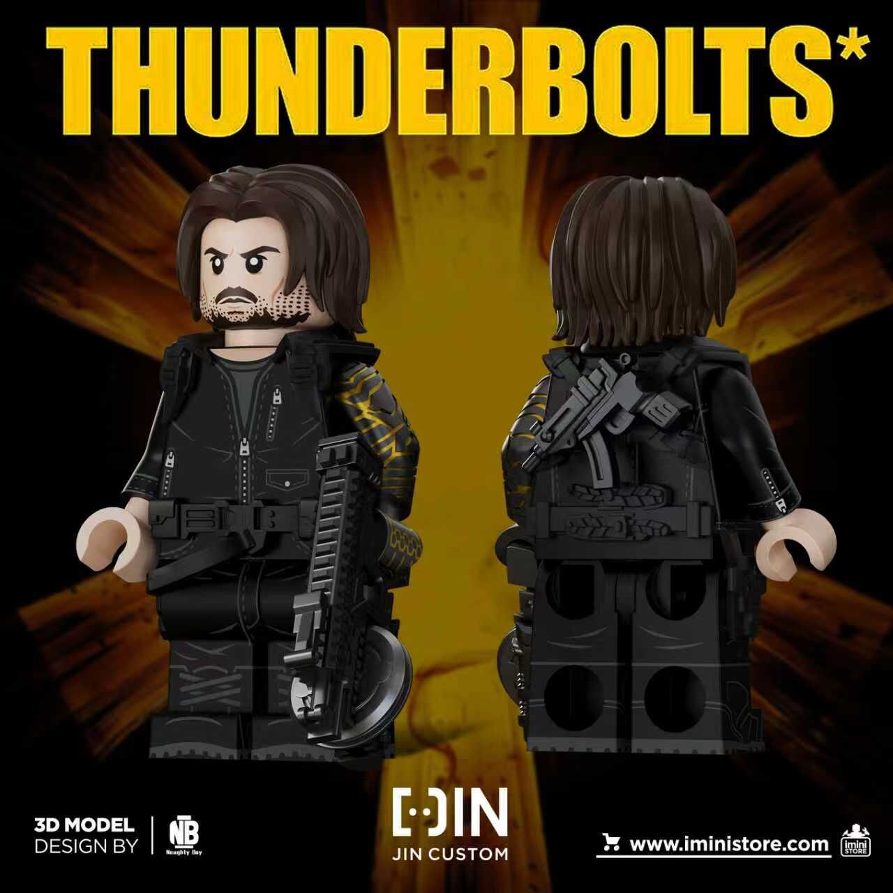 [Jin Custom][Preorder] Thunderbolts - Winter Soldier/Bucky [PADprinted]