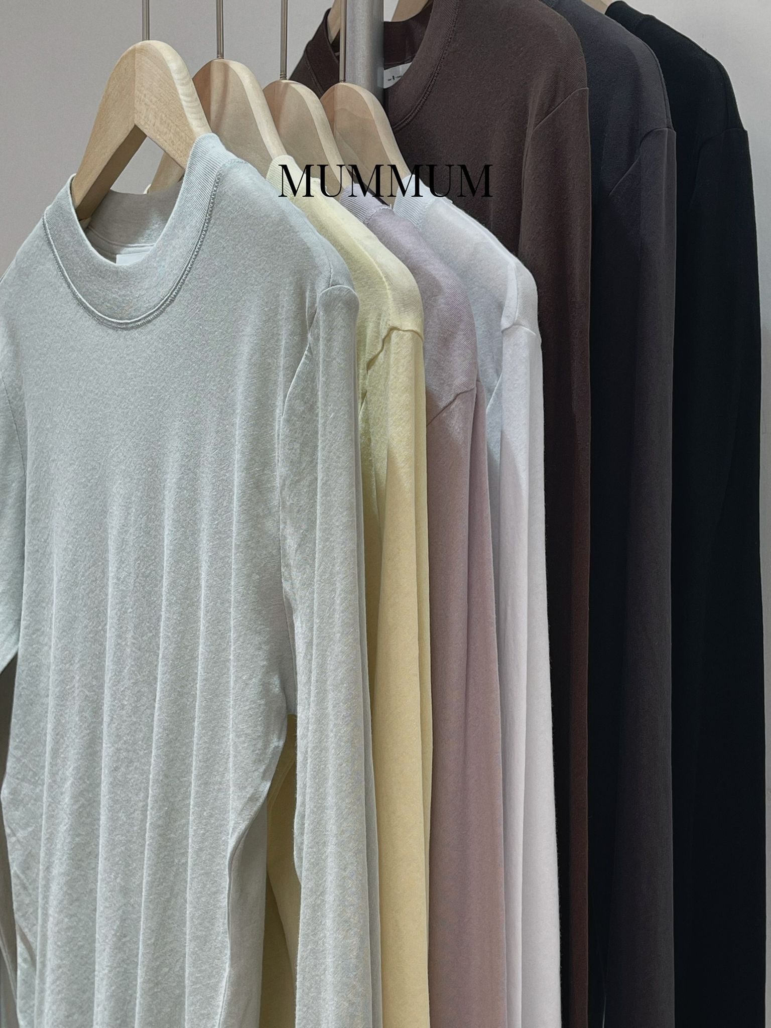 0213056a/粗圓領顯身材打底上衣 34-44/34-44/26