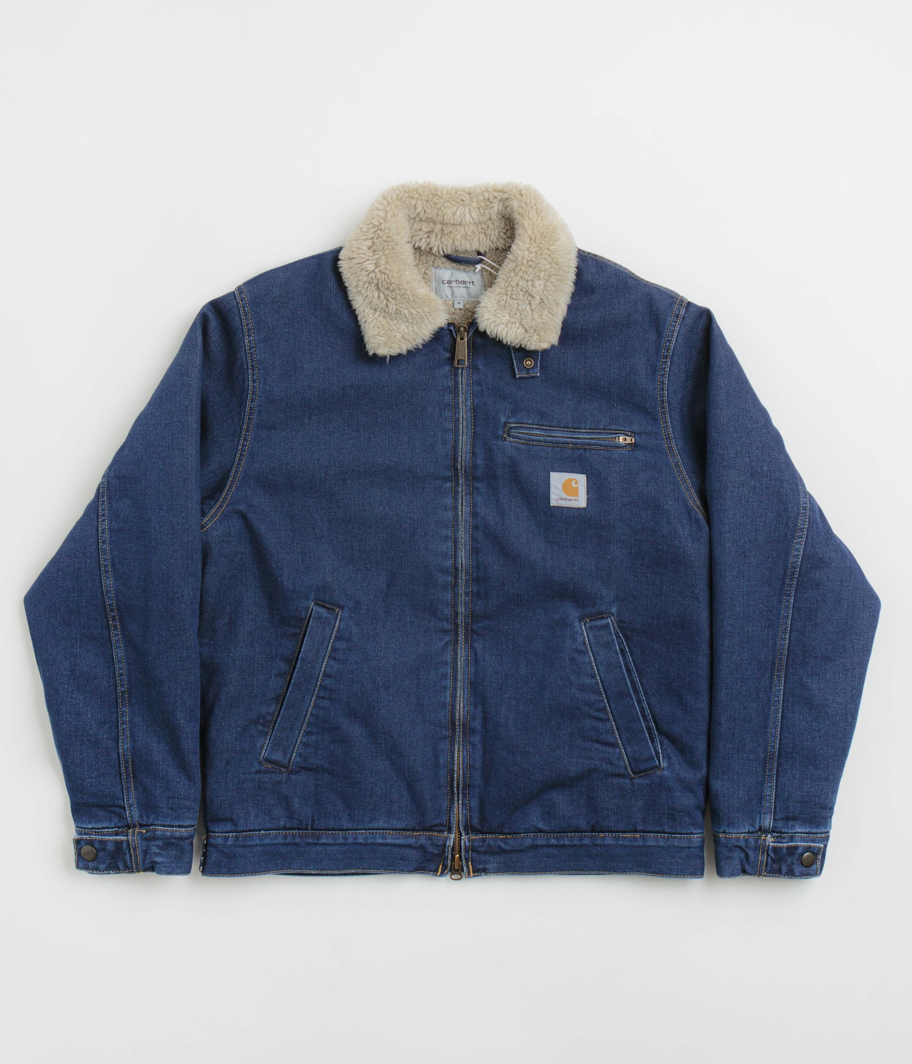 Carhartt WIP Herald Jacket | Blue / Wall (stone washed)