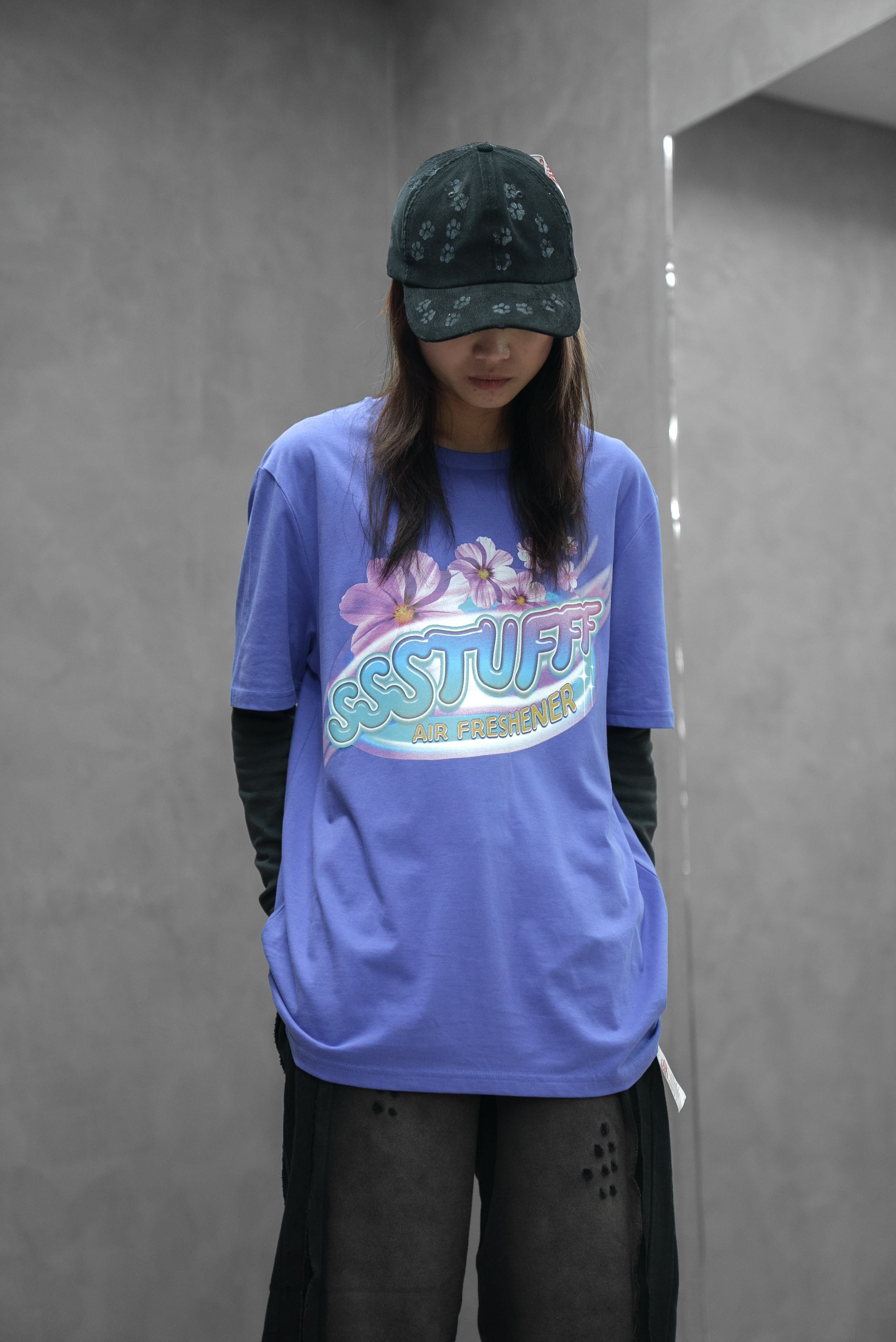 【Focus Store】現貨秒發 SSSTUFFF Air Freshener Scented Tee "Purple" 紫色 空濾短T