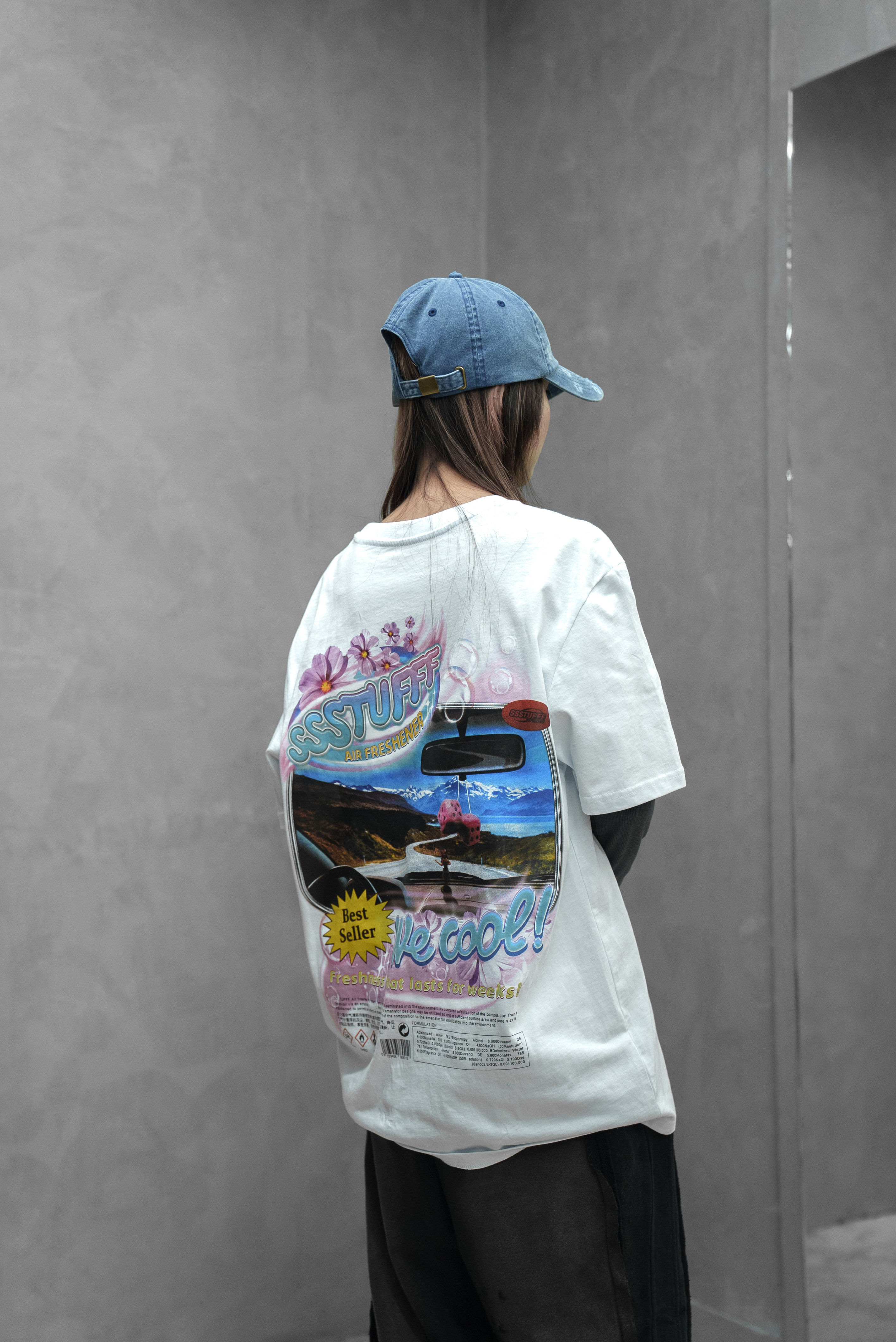 【Focus Store】現貨秒發 SSSTUFFF Air Freshener Scented Tee "White" 白色 空濾短T