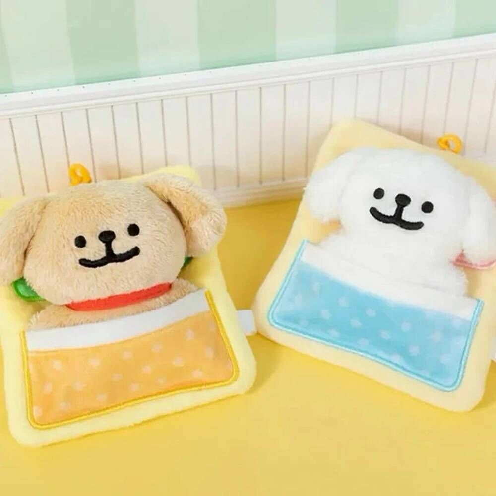 線條小狗零錢包吊飾 (睡袋款) [共2款可選擇]