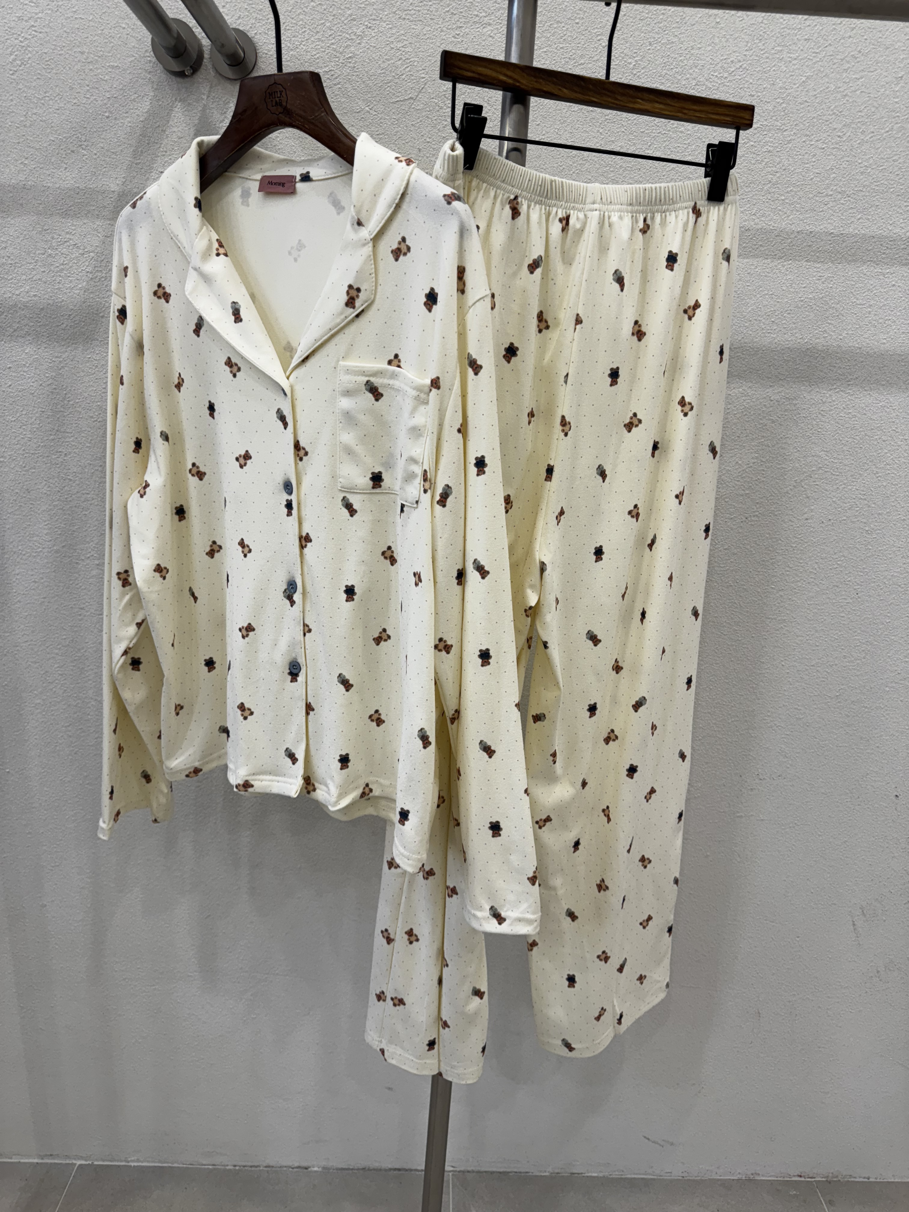 A1GR11韓國熊仔棉質睡衣