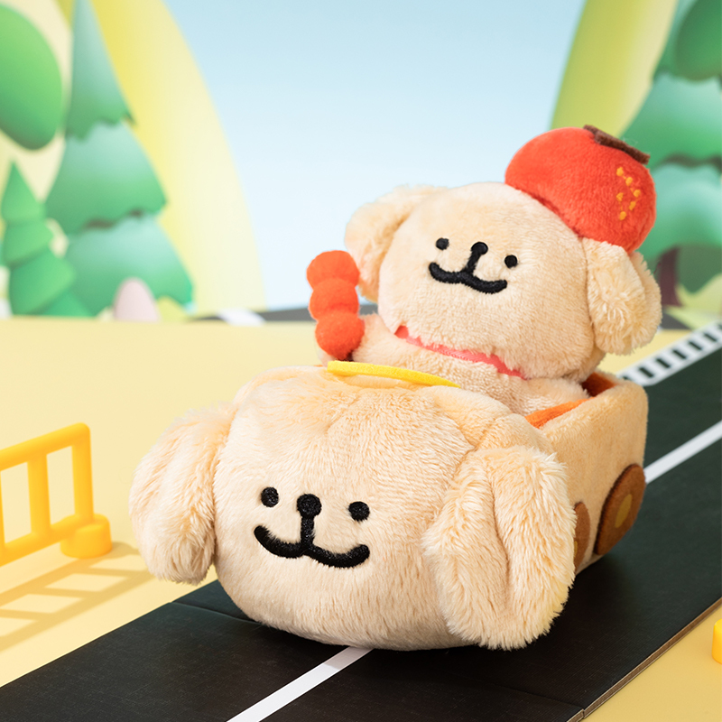 線條小狗擺飾 (車車款) [共2款可選擇]