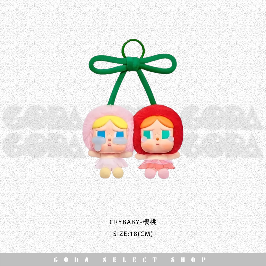 POPMART CRY BABY – CHERRY 櫻桃吊卡