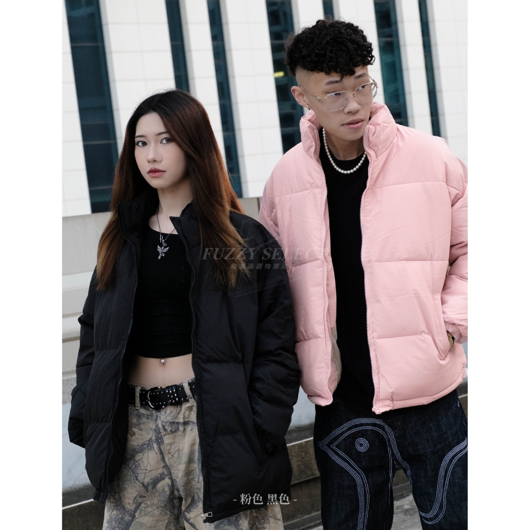 【逢甲 FUZZY】羽絨外套 麵包外套 鋪棉外套 澎澎外套 米其林外套 外套 保暖 素面