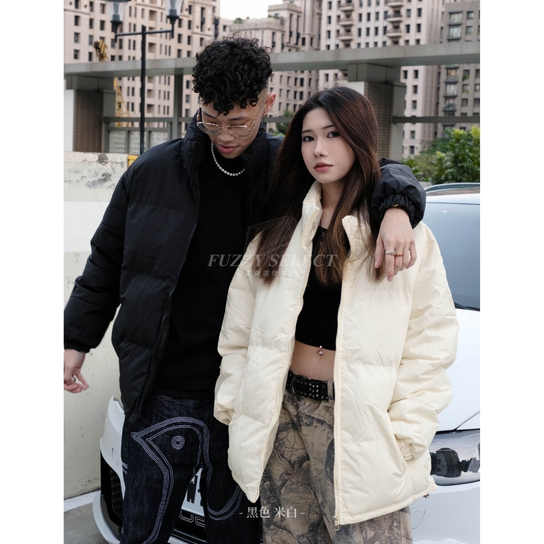 【逢甲 FUZZY】羽絨外套 麵包外套 鋪棉外套 澎澎外套 米其林外套 外套 保暖 素面