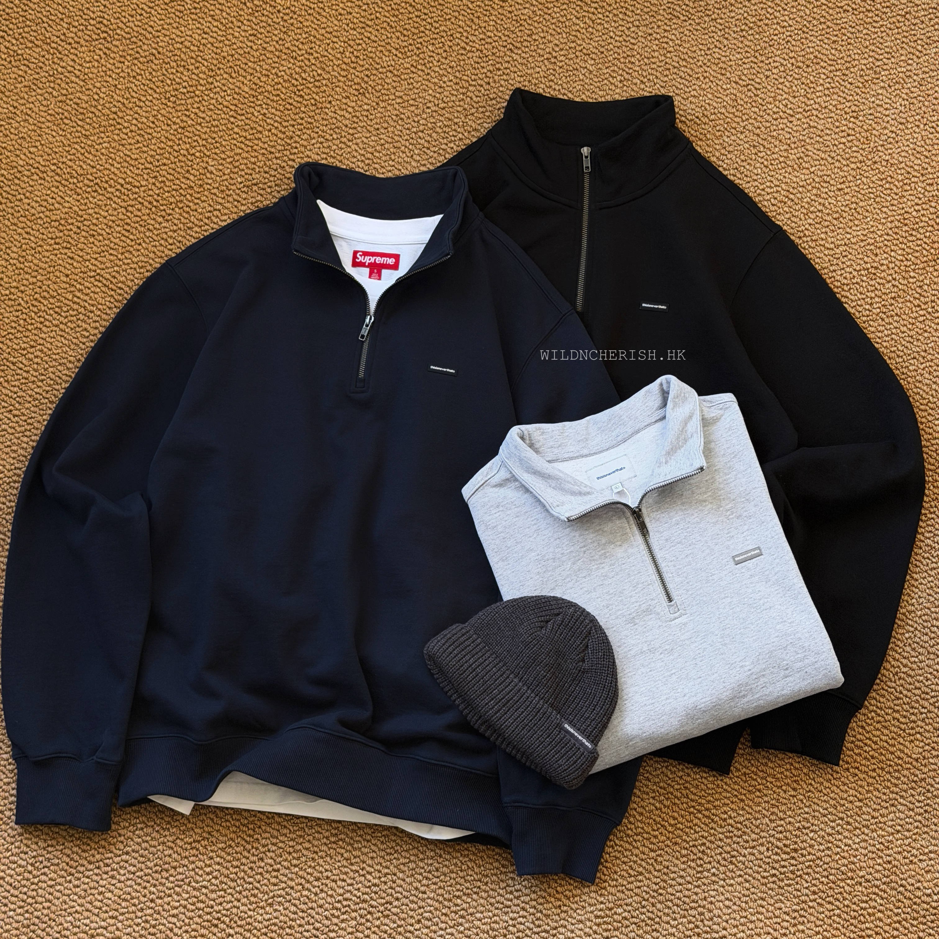 現貨 | Thisisneverthat T.N.T. Classic HDP Half Zip Sweatshirt