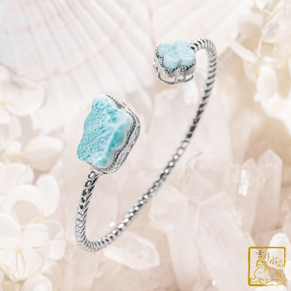 拉利瑪雲朵小幸運手環 14.4g 平穩思緒