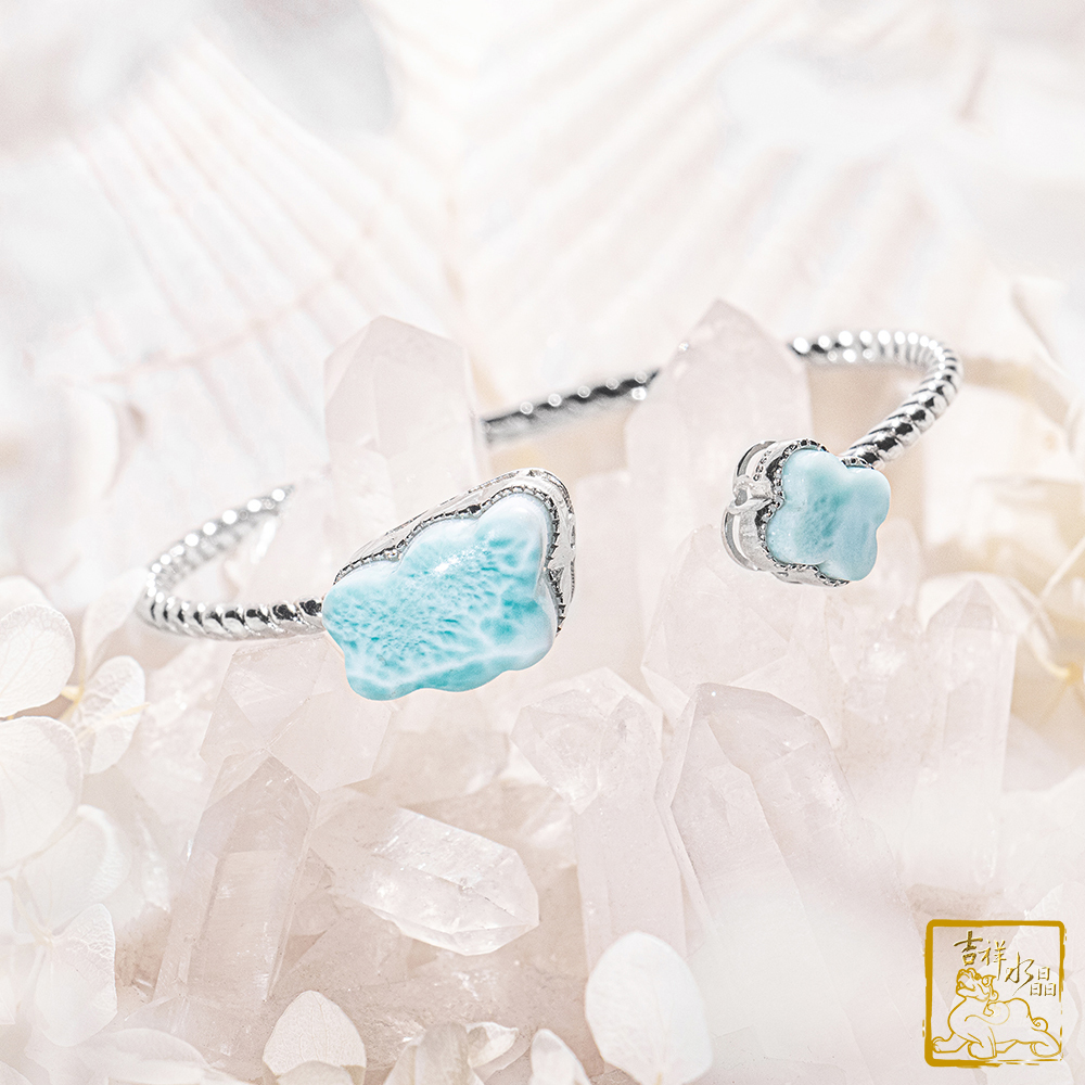 拉利瑪雲朵小幸運手環 14.4g 平穩思緒