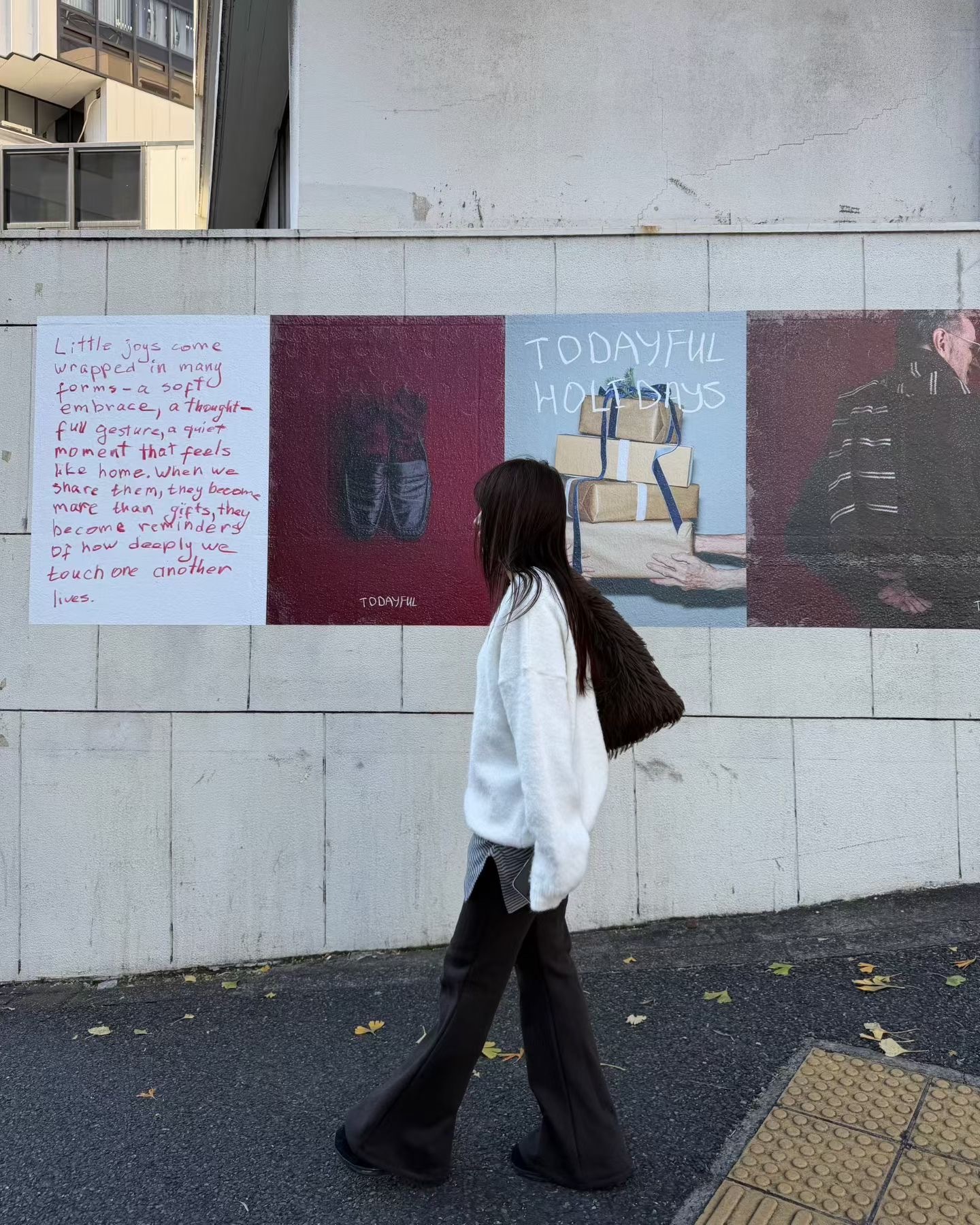 B08-喇叭磨毛休閒褲(灰/黑)