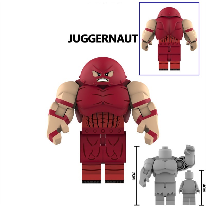 Hulk Juggernaut Custom Minifigures Fit Lego (7CM) AF359