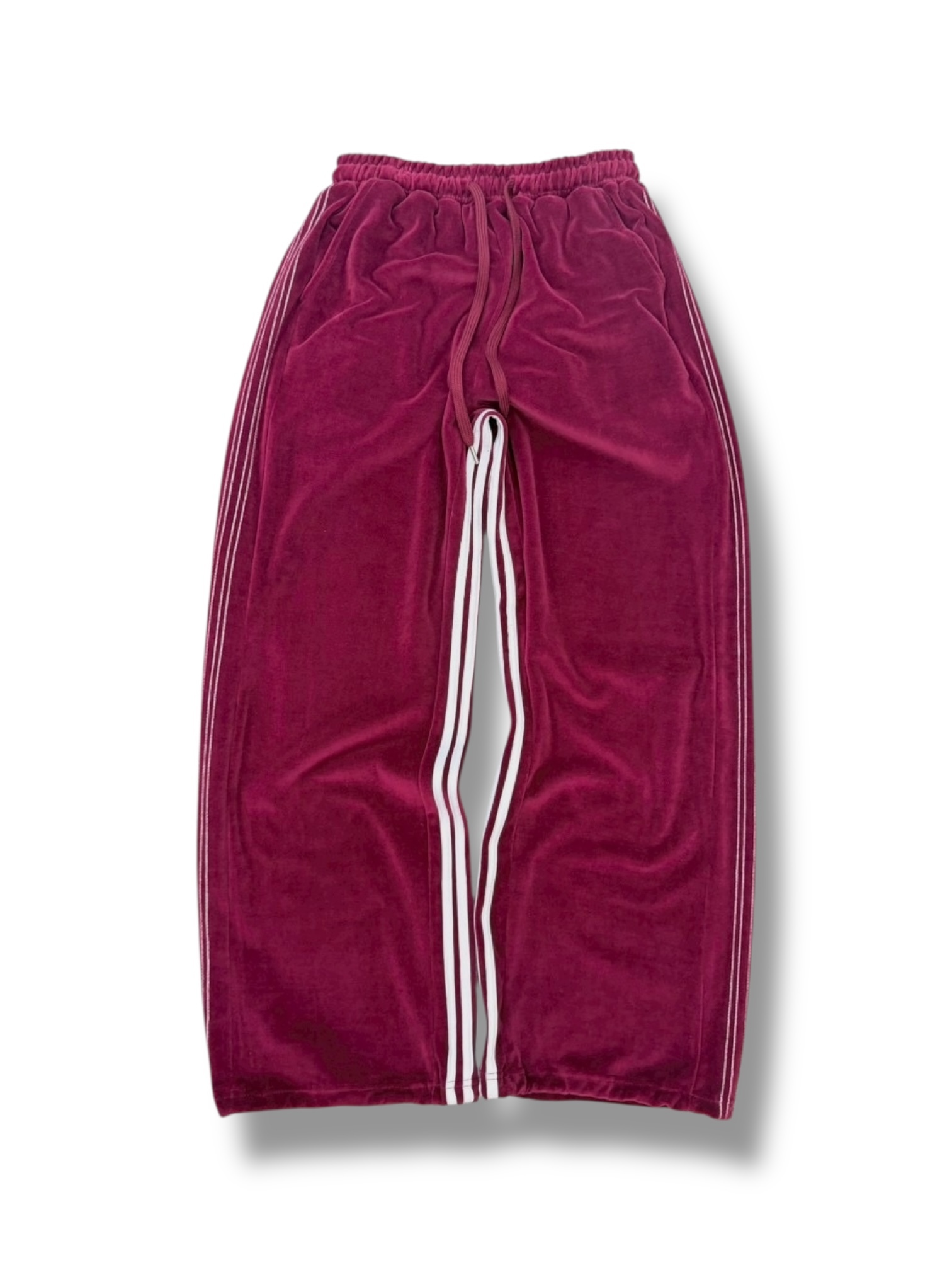 Symphony 褲子-磨毛感落地直筒