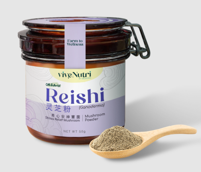 CA260107-Y70-ViveNutri 靈芝粉 50G (EXP 2027/2028)