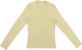 0109An44-春節靚衫-長袖 (米黃色)（A44）