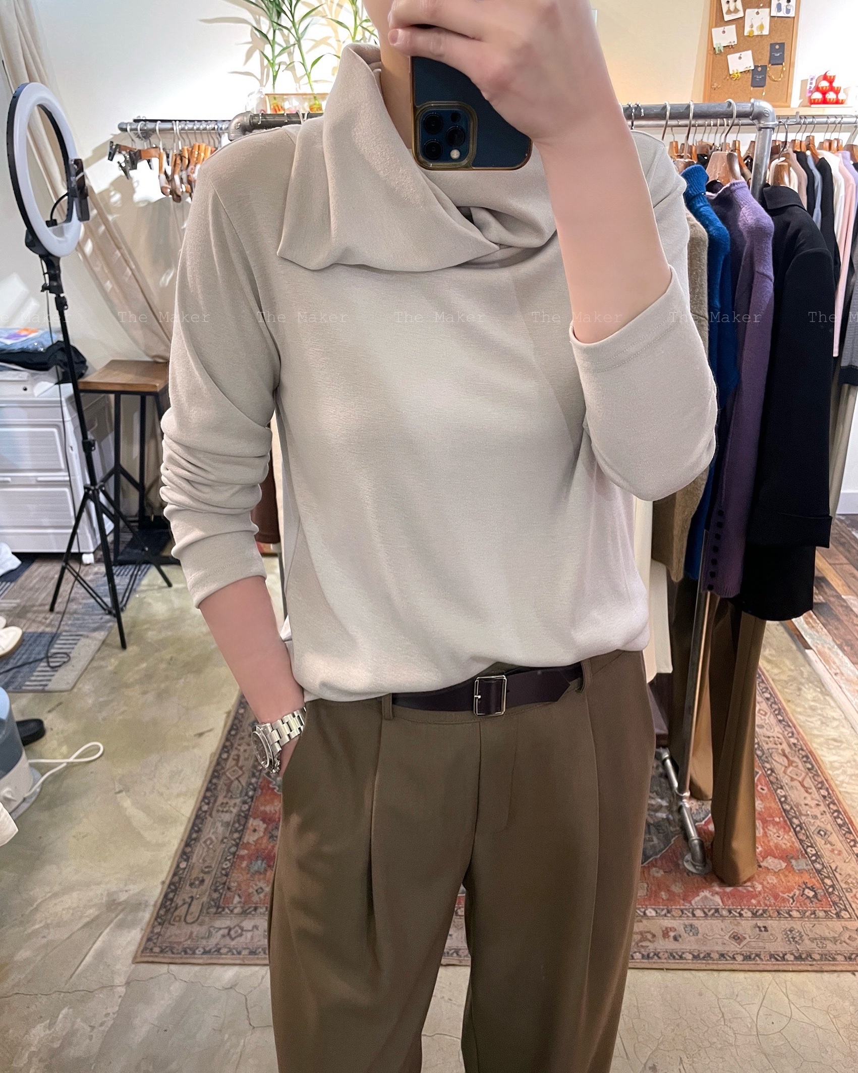 🈵 百搭企領素Tee 🈵