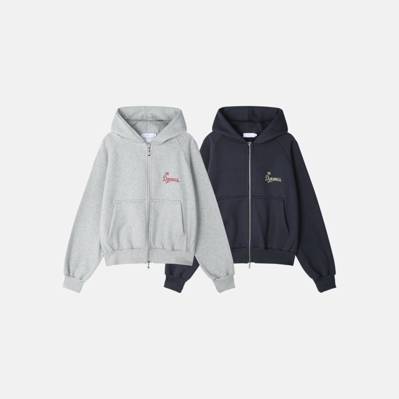 英文字連帽拉鍊外套(薄抓毛底) MENTO-025JK