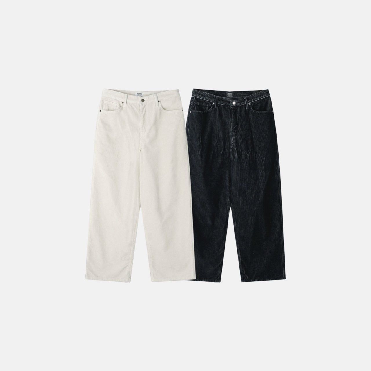 淨色鬆身褲 MENTO-026P