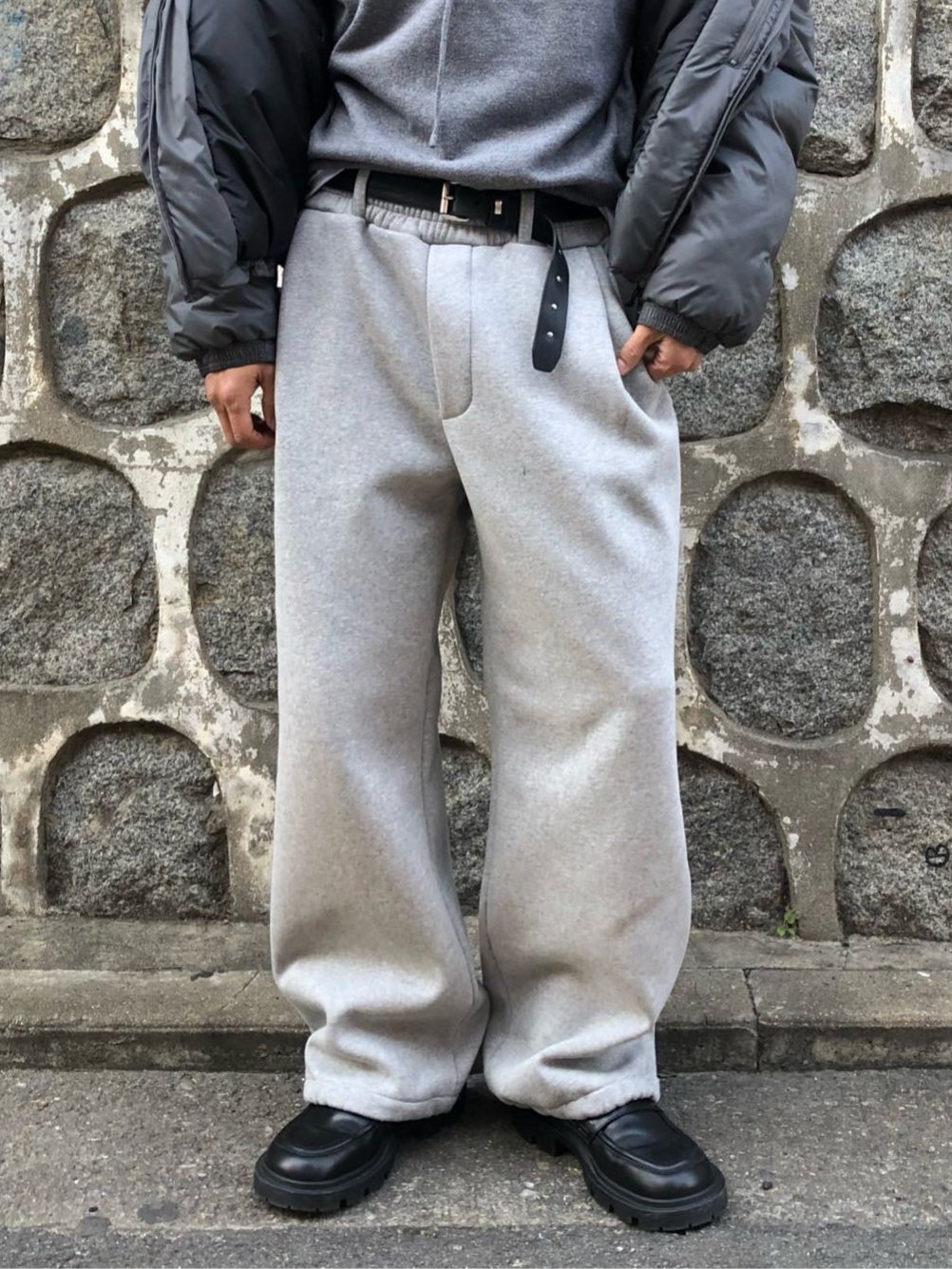 淨色運動褲 MENTO-027P