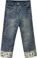 0109An63-春節靚衫-牛仔長褲（A63）