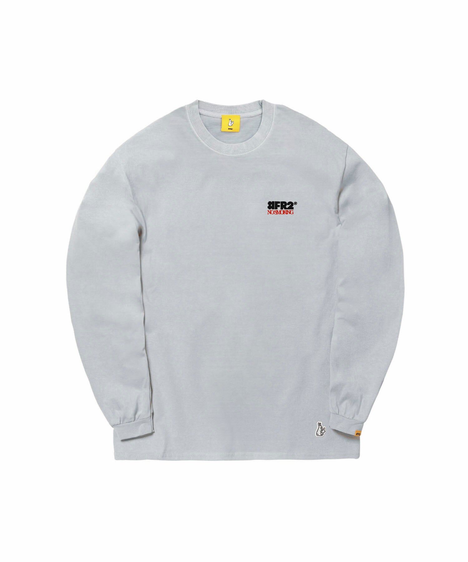 『日本連線中』2025AW FR2 色情兔 THINK BEFOR YOU SMOKE Garment Dye Long-Sleeve T-shirt 長T FRC4297