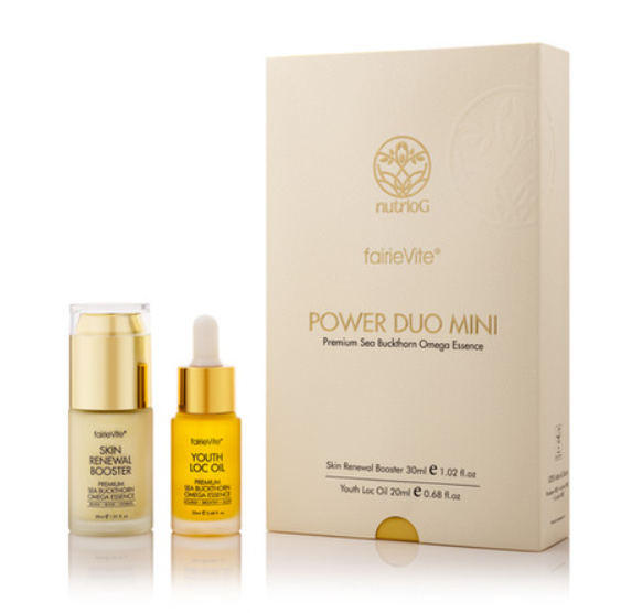 CA260107-Y80-fairieVite Power Duo Mini (Skin Renewal Booster-30ml + Youth Loc Oil-20ml) (EXP 2027)