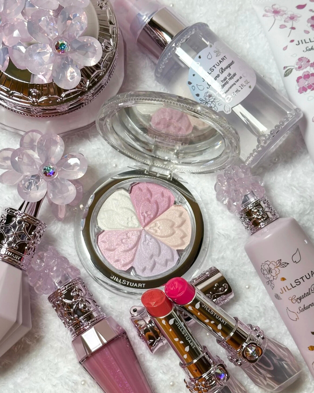 [限定] JILL STUART Sakura Bouquet Collection 八重櫻彩妝&身體系列 2026