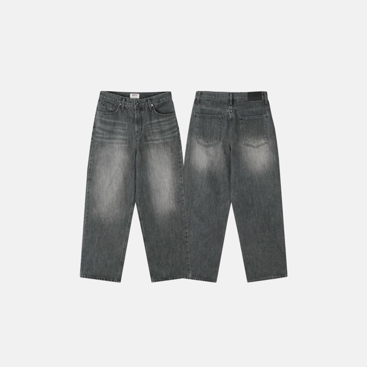 洗水鬆身牛仔褲 MENTO-030P