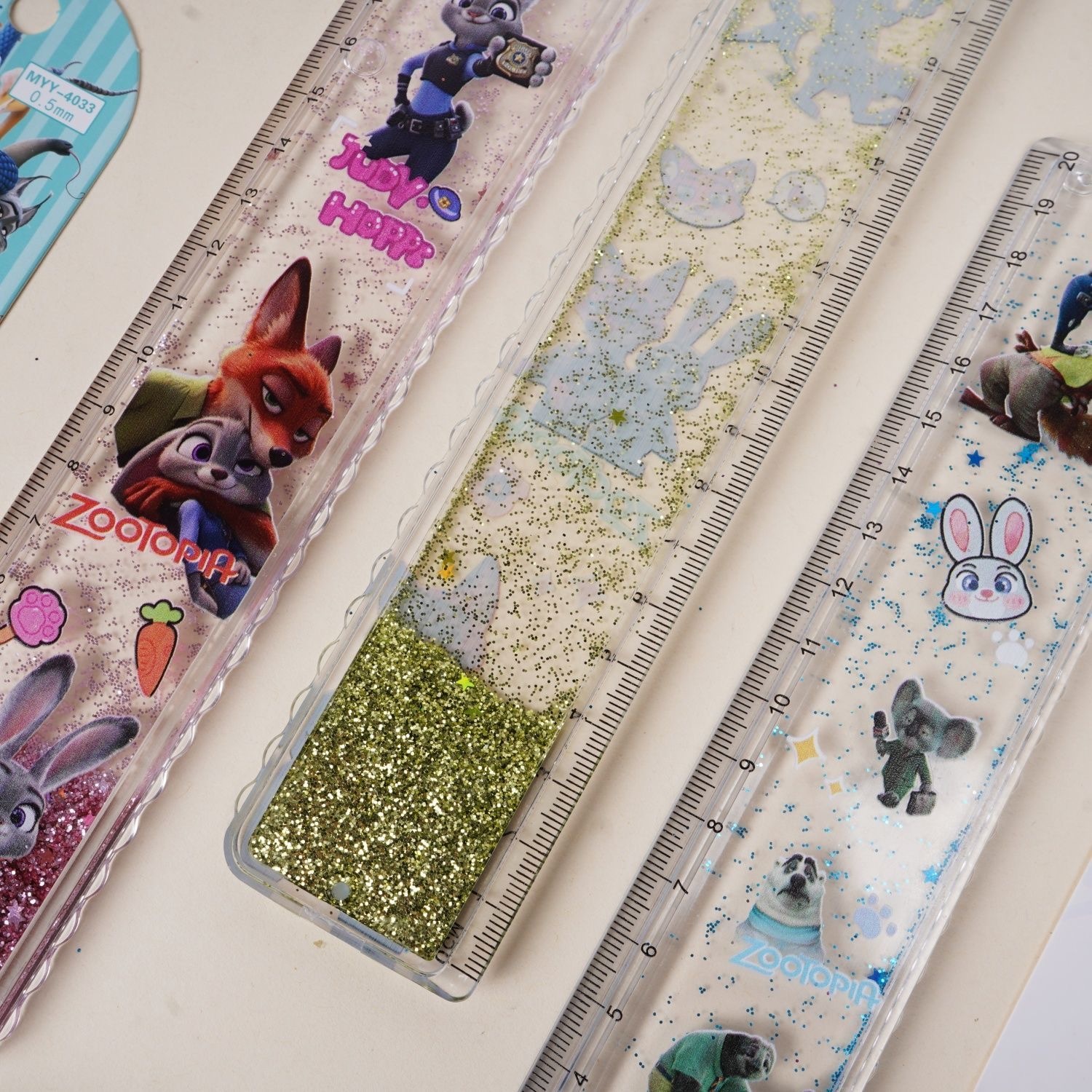 ZOOTOPIA 卡通疯狂动物城 流沙尺 款式随机