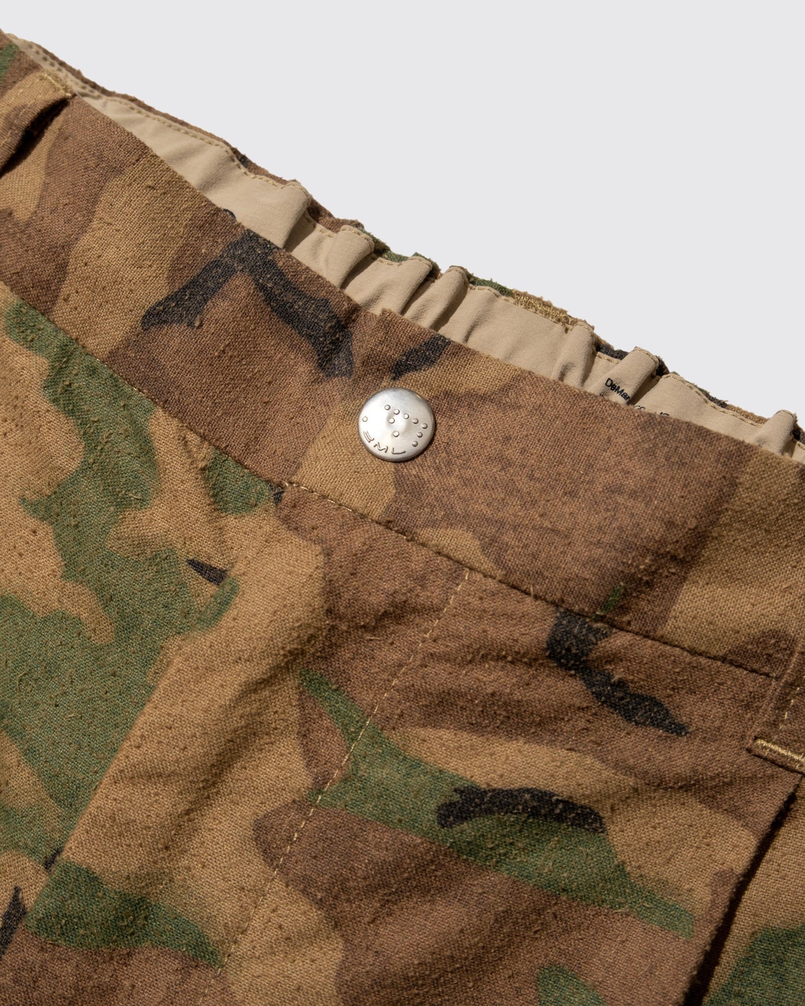 DeMarco Distressed Camo All-Round Slacks