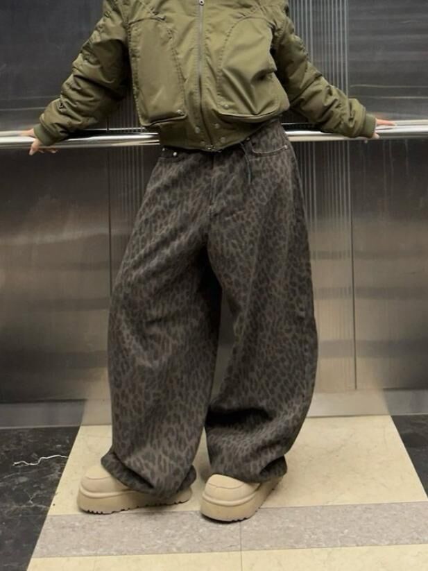 豹紋鬆身褲 Seeot-094P