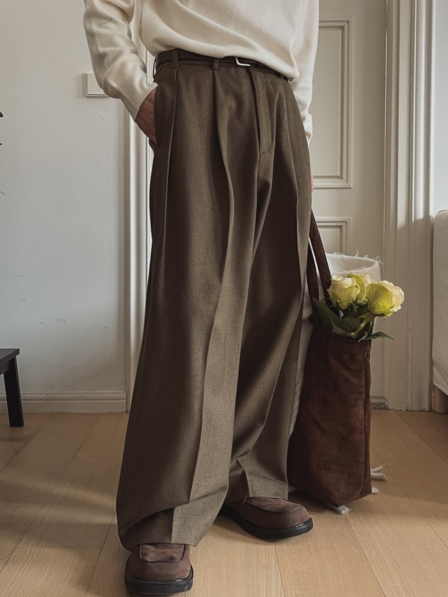 卡特羊毛休閒褲