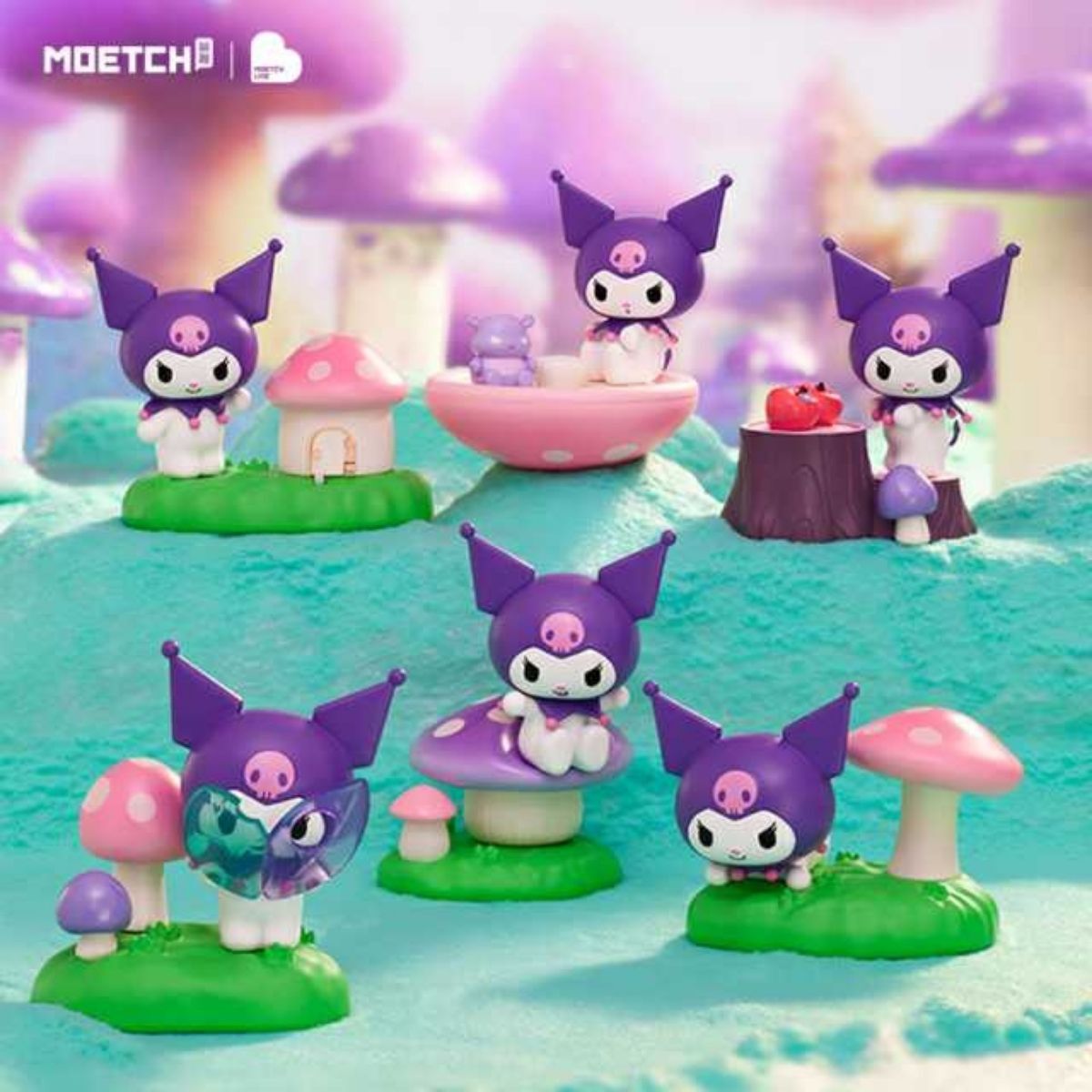 Kuromi蘑菇園游系列