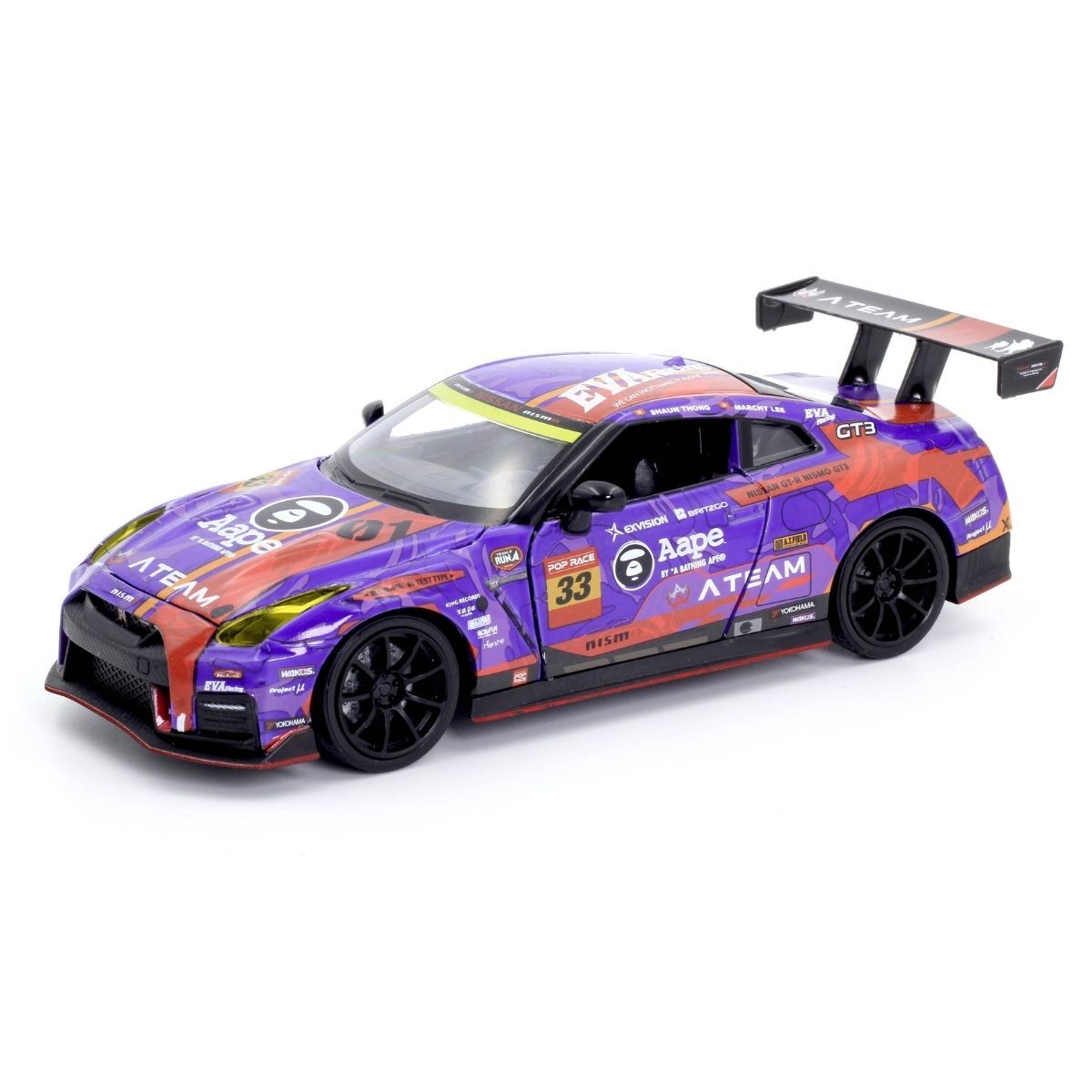 合金模型車 - 1:32 Nissan GT-R EVA RT 初號機覺醒