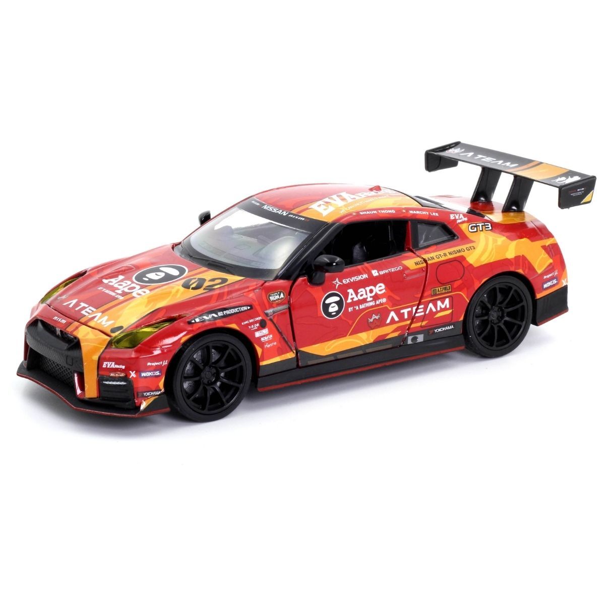 合金模型車 - 1:32 Nissan GT-R EVA RT 2號機