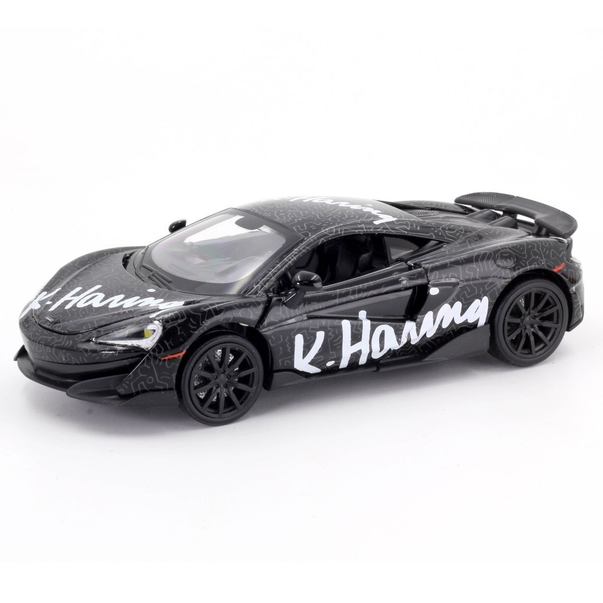 合金模型車 - 1:32McLaren600LT KeithHaring聯名黑色