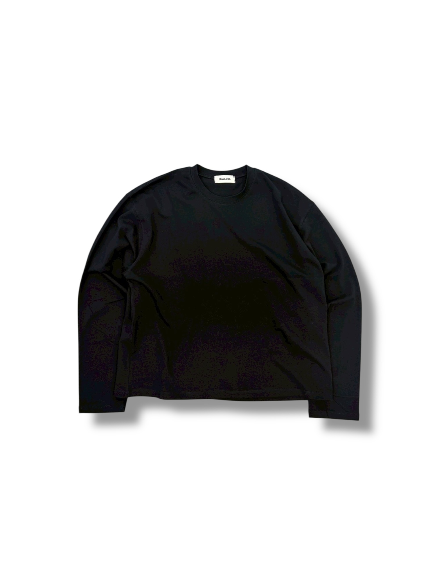 Symphony 長T-重塑廓形修身（黑色）