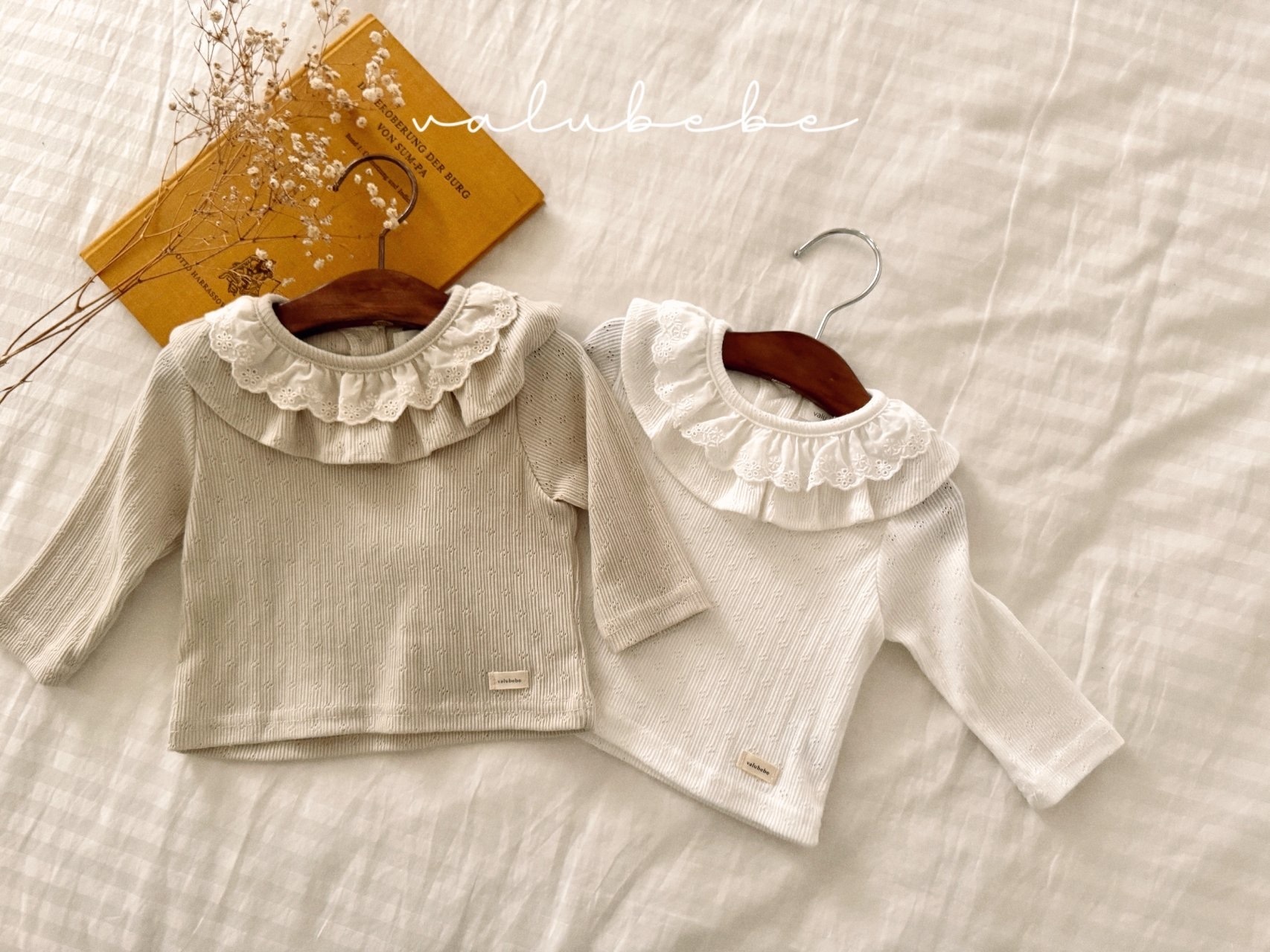Valu Bebe Ive Lace Frill Tee