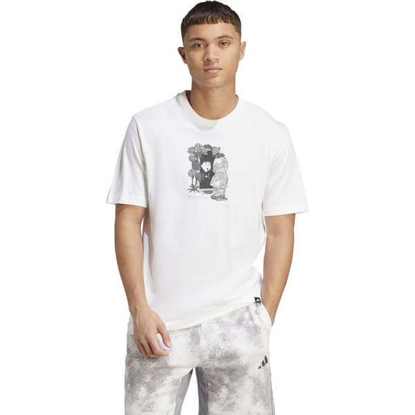 Adidas 愛迪達 M Camo Exp T JY1840 男 T恤 運動上衣 休閒短袖 白 灰 亞版